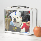 US-MILITÄRISCHER DIENST METALL BROTDOSE (Beispiel)