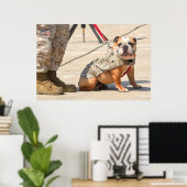 US-MILITÄRISCHER DIENST POSTER (Heimbüro)