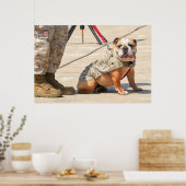 US-MILITÄRISCHER DIENST POSTER (Küche)