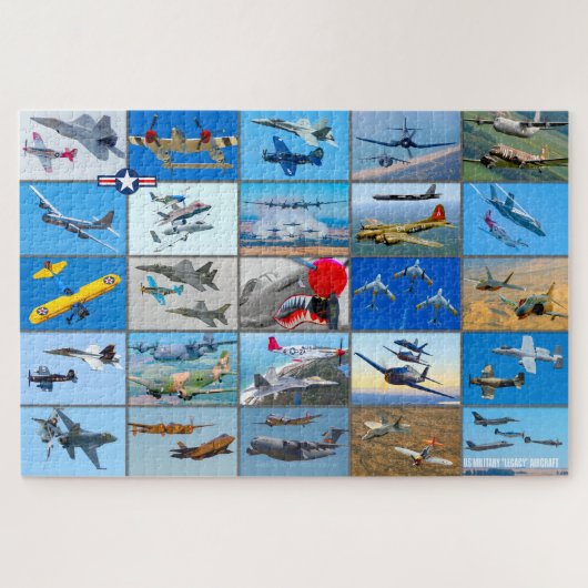 US-MILITÄRISCHES LEGACAFT "MONTAGE" PUZZLE (Horizontal)