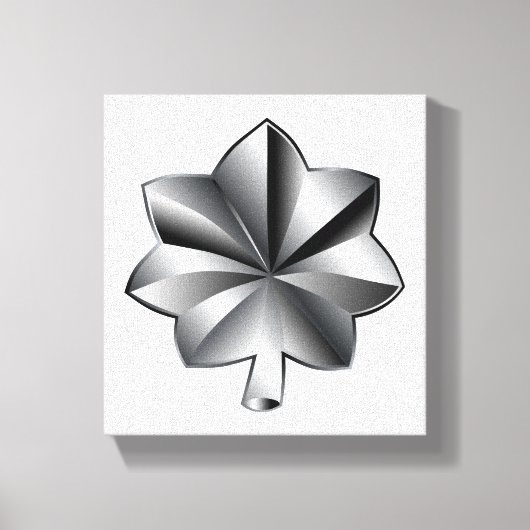 US-Militärstab - Oberstleutnant Leinwanddruck (Vorderseite)