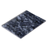 US Military Blue Camouflage Notebook-Planer Notizblock (Linke Seite)