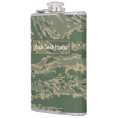 US Military Green Camouflage 6 oz oder 8 oz Flask Flachmann (Links)