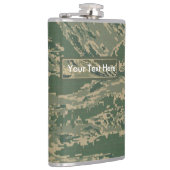 US Military Green Camouflage 6 oz oder 8 oz Flask Flachmann (Rechts)