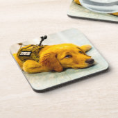 US MILITARY SERVICE DOG GETRÄNKEUNTERSETZER (Linke Seite)