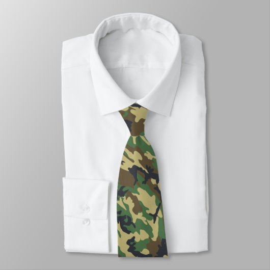 US Military Tarnung Green Camo Pattern Krawatte (Gebunden)