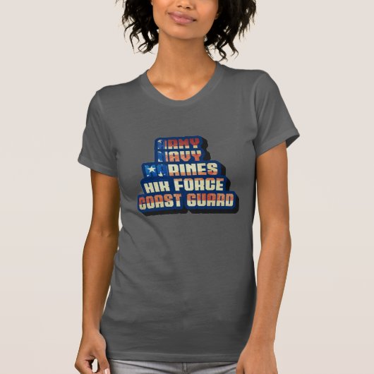 US MILITARY - Thank You T-Shirt (Vorderseite)