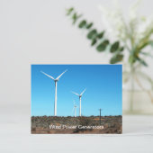US Montana Windmills Postkarte (Stehend Vorderseite)