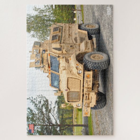 US-MRAP-FAHRZEUG (20 x 30 Zoll) Puzzle (Vertikal)