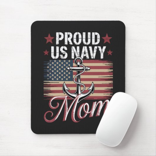 US Na vy Stolze Mutter - Stolz US Mousepad (Mit Mouse)