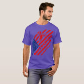 US Nations Dirt Bike T-Shirt American Flag (Vorne ganz)