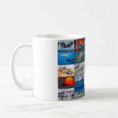 US NAVAL AIRCRAFT "MONTAGE" KAFFEETASSE (Links)