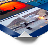 US NAVAL AIRCRAFT "MONTAGE" POSTER (Ecke)