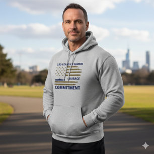 US Navy 250. Jubiläums-U-Boot-Ehren-Hoodie Hoodie