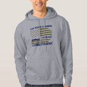 US Navy 250th Anniversary Submarine Honor Hoodie (Vorderseite)