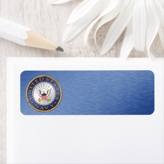 US-Navy-Adressetikett (Insitu)