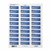 US-Navy-Adressetikett (Vorne)