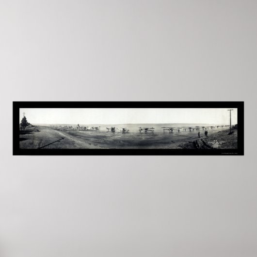 US Navy Airplanes CA Foto 1918 Poster (Vorne)