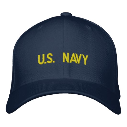 US NAVY bestickter Hut (Vorderseite)
