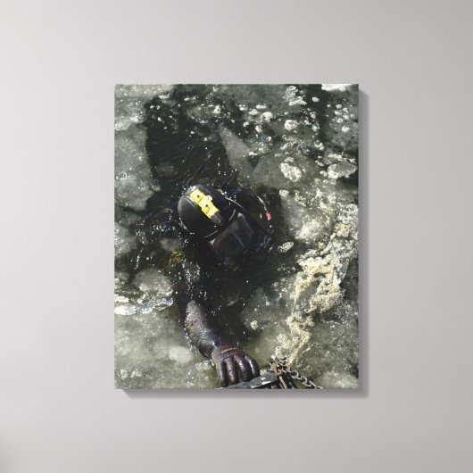 US Navy Diver Leinwanddruck (Vorderseite)