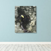 US Navy Diver Leinwanddruck (Insitu (Holzboden))