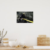 US Navy Diver startet seinen Tauchgang Poster (Küche)