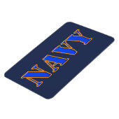 US Navy Flexible Foto Magnet (Linke Seite)