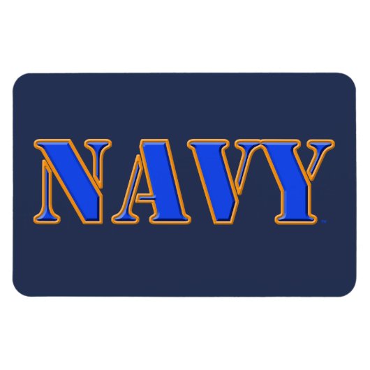 US Navy Flexible Foto Magnet (Horizontal)