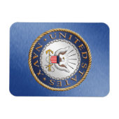 US Navy Flexible Foto Magnet (Horizontal)