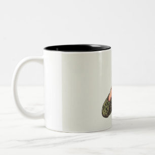 US Navy Hospital Corpsman Cartoon-Illustration Zwe Zweifarbige Tasse