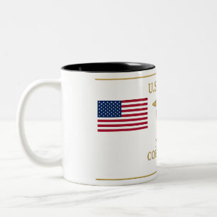 US Navy Hospital Corpsman HM Patriotischer Kaffee Zweifarbige Tasse
