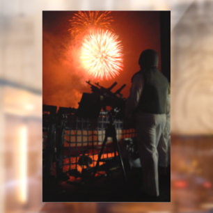 US Navy Independence Feuerwerk weltweit Fensteraufkleber