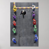 US Navy rainbow sideboys Poster (Vorne)