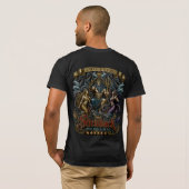 US Navy Shellback König Neptun T-Shirt (Schwarz voll)
