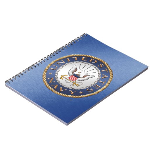 US Navy Spiral Foto Notebook Notizblock (Linke Seite)