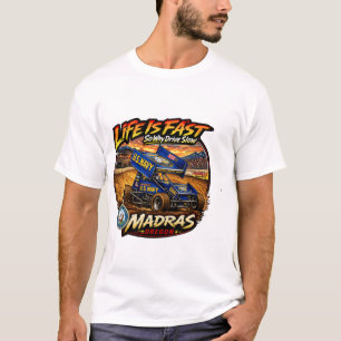 US Navy Sprint Car Leben ist schnell T-Shirt