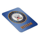 US Navy Veteran Flexible Foto Magnet (Rechte Seite)