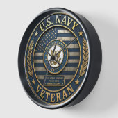 US Navy Veteran Honor Clock Uhr (Winkel)