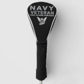 US Navy Veteran Honor Courage Commitment Golf Headcover (Vorderseite)