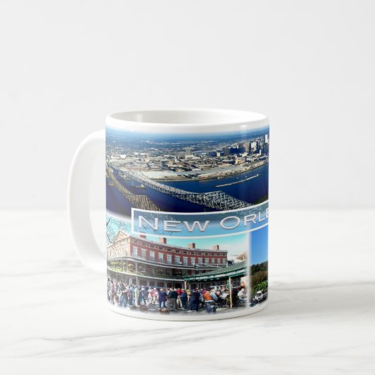 US New Orleans - Central Business District - Kaffeetasse (Vorderseite Links)