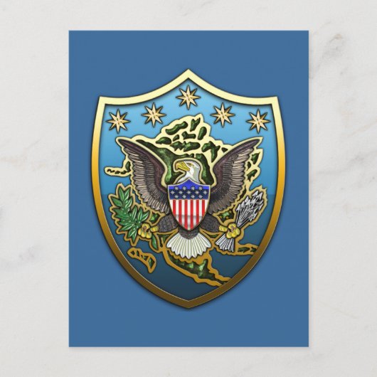 US Northern Command Postkarte (Vorderseite)