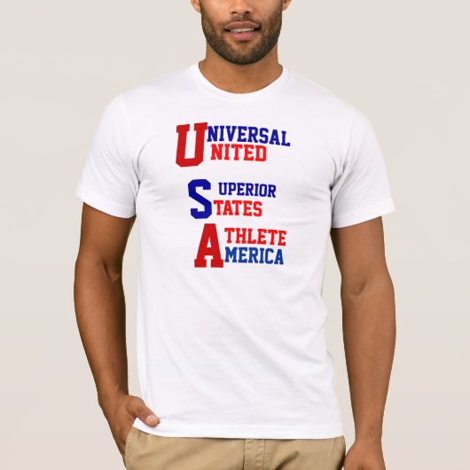 US-Olympia T - Shirt (Vorderseite)