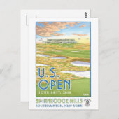 US open 2018 torrey Shinnecock Hills Geschenke Postkarte (Vorne/Hinten)