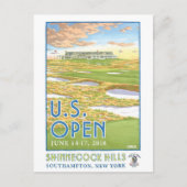 US open 2018 torrey Shinnecock Hills Geschenke Postkarte (Vorderseite)