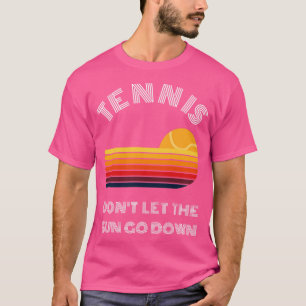 US Open Dont Lasse die Sonne Vintag Tennis spielen T-Shirt