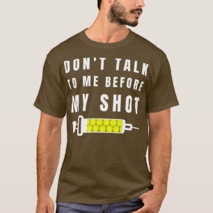 US Open Dont Sprich mit mir vor meinem Shot 1 T-Shirt