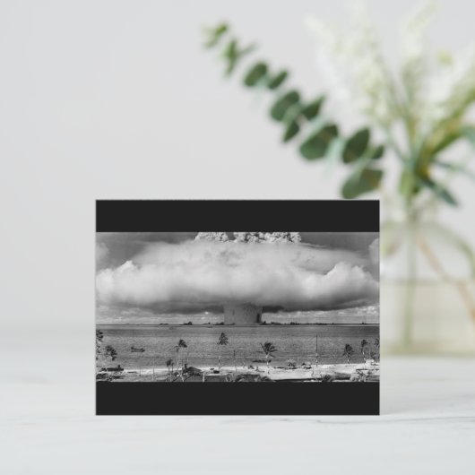 US-Operation überquert die Bäckerexplosion Postkarte (Stehend Vorderseite)