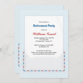 US-Party Einladung für den Postdienst (Vorne/Hinten)