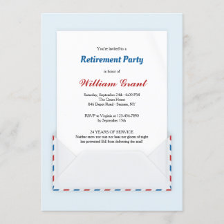 US-Party Einladung für den Postdienst