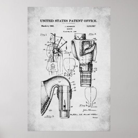 US-Patent - Bagpipe Poster (Vorne)